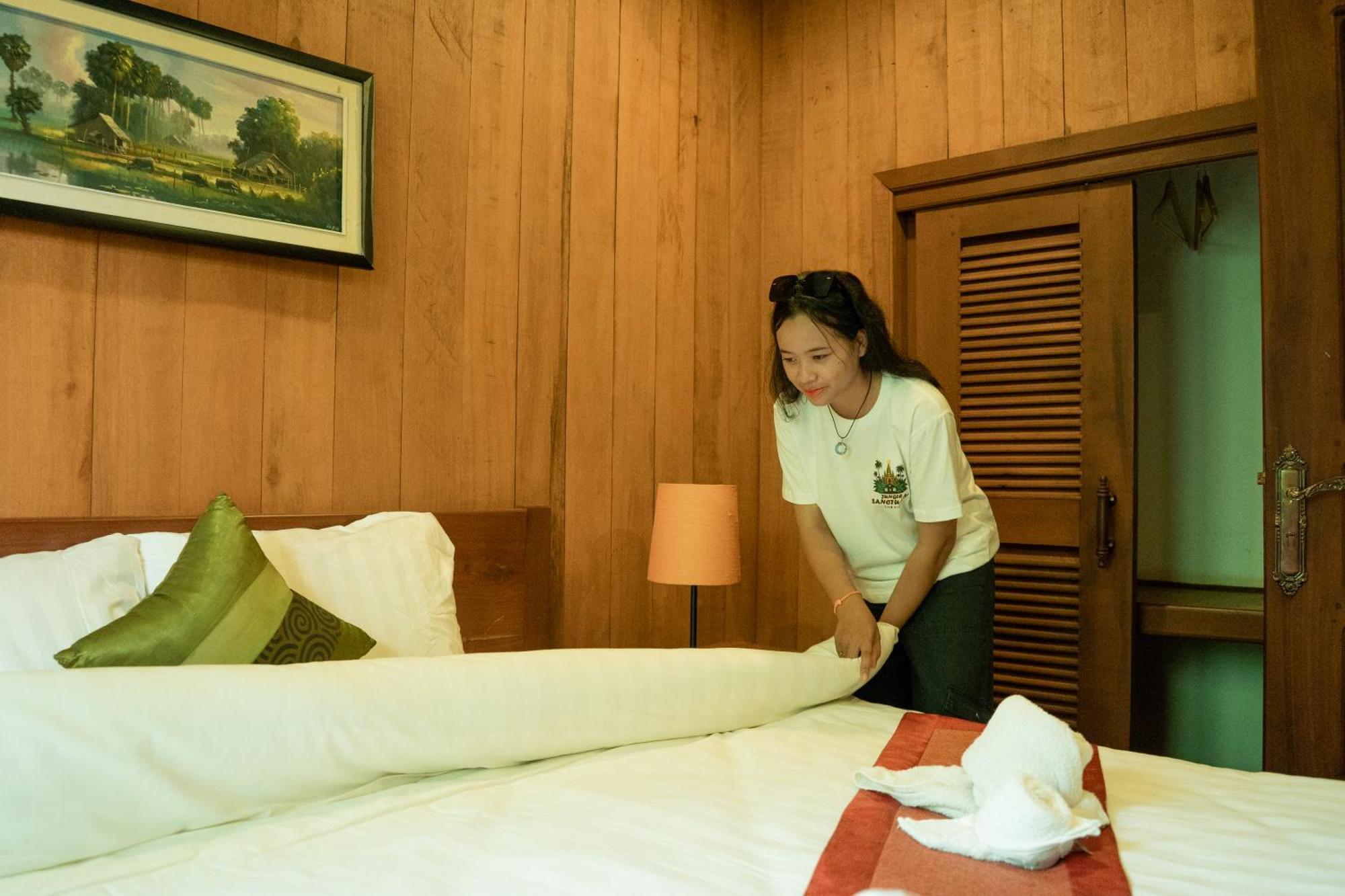 Jungle Sanctuary Hotel Siem Reap Esterno foto